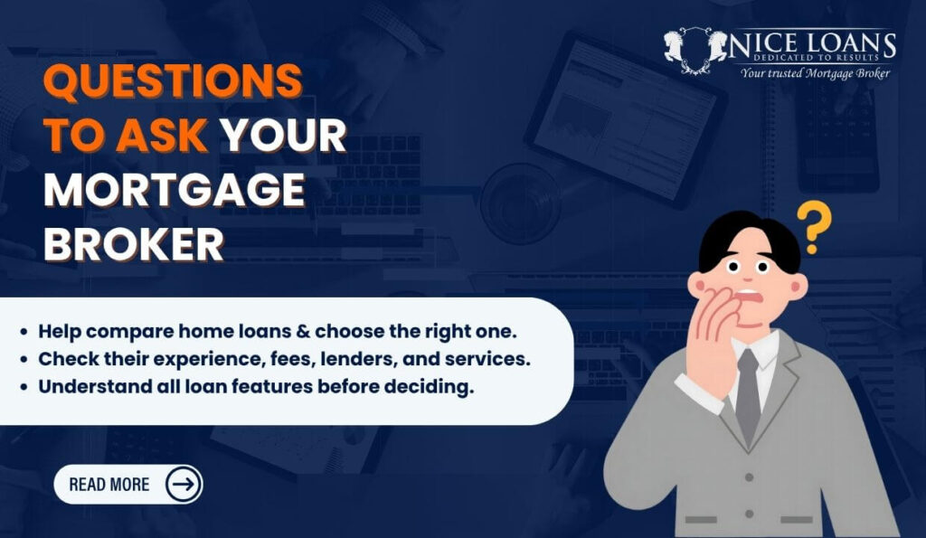 questions to ask your mortgage broker